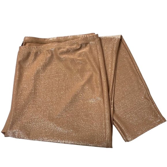 SKIMS Shimmer Leggings Pants Sienna Womens 4X - Picture 9 of 9